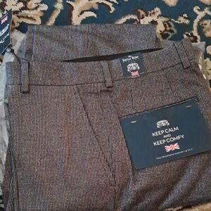 The Savile Row Co.London Black &White Checker Men's Pants       NWT Size 30X30